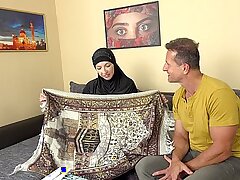 Muslim thanks her husband with amazing fuck