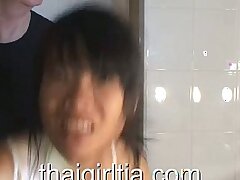 Schwanz lecken Spaß für Thai Teen Shiho