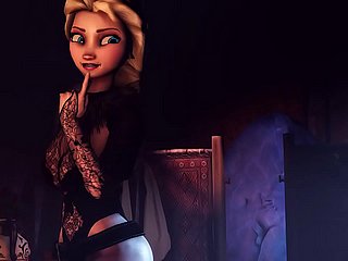 Frigid reine secrète Elsa (gelée)