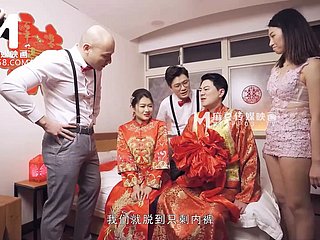 ModelMedia Ásia - cena knock off casamento lasciva - Liang Yun Fei - MD -0232 - Melhor vídeo pornô da Ásia far-out da Ásia
