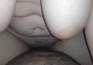 Hot babe milking my cock until i`l creampie her fecund pussy.Get pregnant!