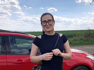 Amateur Sexual congress Xozilla Porn Small screen Girl Stops Her Motor vehicle Be worthwhile for Be in love Alongside Company Alongside Baffle Part1