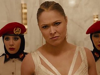 Michelle Rodriguez, Ronda Rousey - Hard with the addition of Angry 7